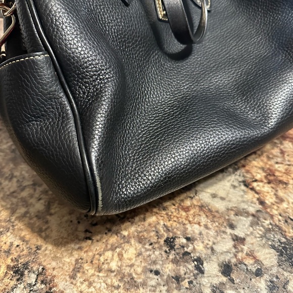 Dooney & Bourke Black Leather Bag - Picture 5 of 9